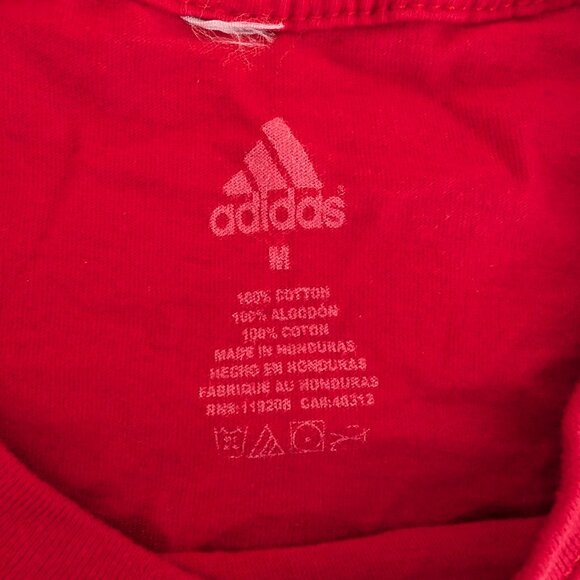 Adidas Toronto Raptors DeRozan #10 Red T-Shirt - Ladies M - Picture 3 of 3